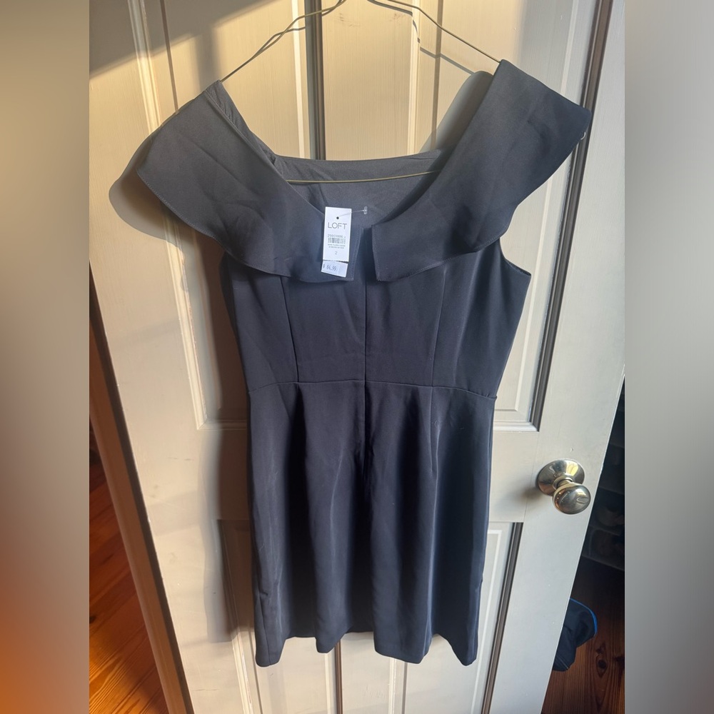 Loft Black Dress